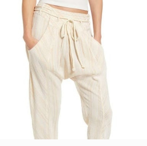 Free People XS Slouch pants drawstring waist - Picture 8 of 15